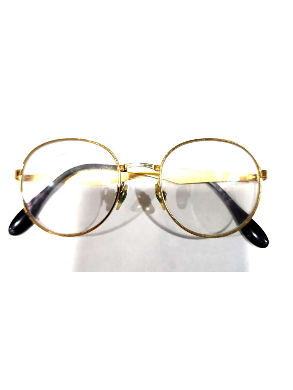 Ray Ban RB6343 2860 Gold Round Eyeglasses Frame 50-19 145 Read